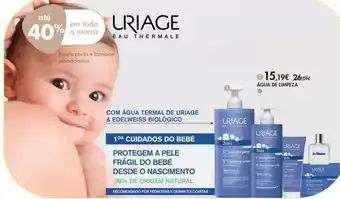 Pingo Doce Uriage - proteggin de pele fragil do bebe promoção