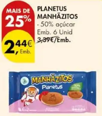 Pingo Doce Planetus manhãzitos promoção