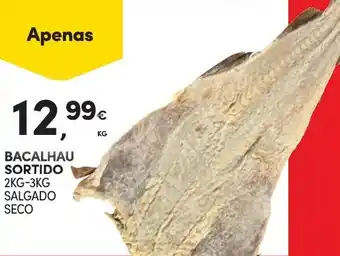 Continente Bacalhau sortido promoção