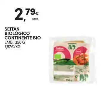 Continente Seitan biológico continente bio promoção