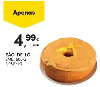 Continente Pão-de-ló promoção