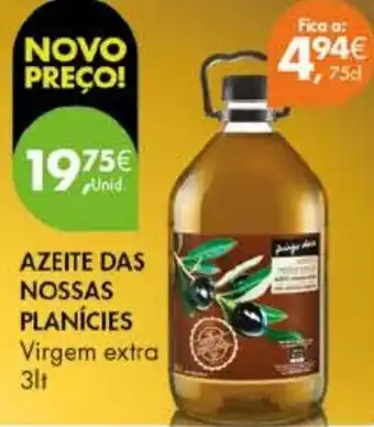 Pingo Doce Azeite das nossas planícies virgem extra promoção