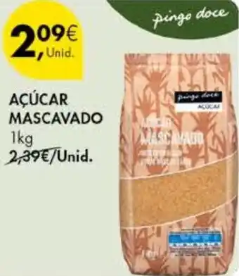 Pingo Doce Açúcar mascavado promoção