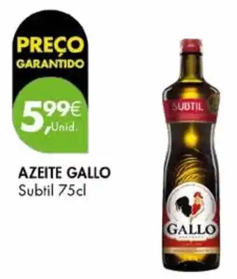 Pingo Doce Azeite gallo subtil promoção