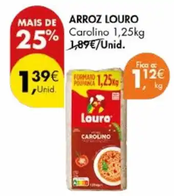 Pingo Doce Arroz louro carolino promoção
