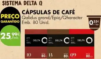 Pingo Doce Cápsulas de café promoção