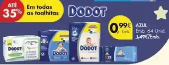 Pingo Doce Dodot - em todas as toalhitas promoção