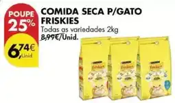 Pingo Doce Friskies - comida seca p/gato promoção