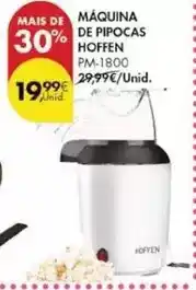 Pingo Doce Hoffen - máquina de pipocas promoção