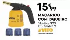 Bricomarché Vito - maçarico com isqueiro promoção