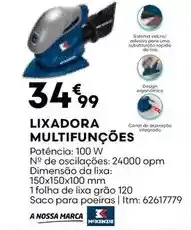 Bricomarché A+ - lixadora multifunções promoção