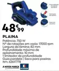 Bricomarché A+ - plaina promoção