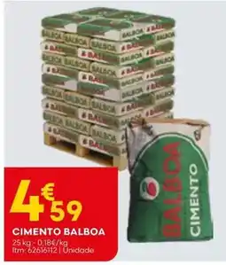 Bricomarché B! - cimento balboa promoção