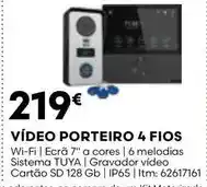 Bricomarché A+ - video porteiro 4 fios promoção