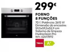 Bricomarché Teka - forno 8 funções promoção