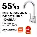 Bricomarché A+ - misturadora de cozinha daria promoção