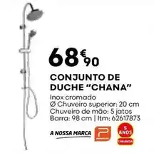 Bricomarché Conjunto de duche chuna promoção