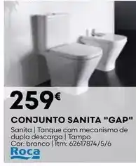 Bricomarché Gap - conjunto sanita gap promoção