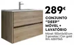 Bricomarché Conjunto movel + lavatorio promoção