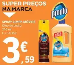 E.Leclerc Pronto - spray limpa móveis promoção