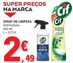 E.Leclerc Cif - spray de limpeza promoção