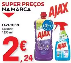Ajax - lava tudo