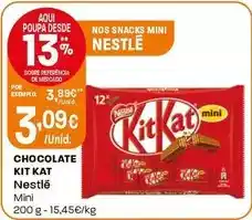 Intermarché Nestlé - chocolate kit kat promoção