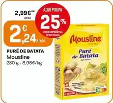 Intermarché Mousline - puré de batata promoção