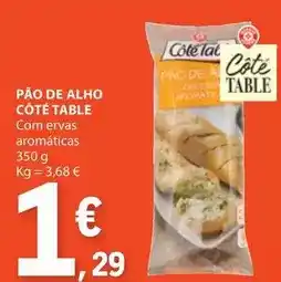 E.Leclerc A+ - pão de alho promoção