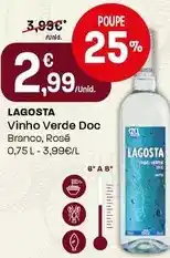Intermarché Lagosta - vinho verde doc promoção