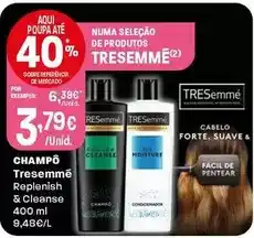 Intermarché Tresemmé - champo promoção