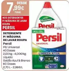 Intermarché Persil - detergente p/maquina de lavar roupa promoção