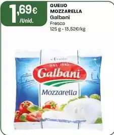 Intermarché Galbani - queijo mozzarella promoção