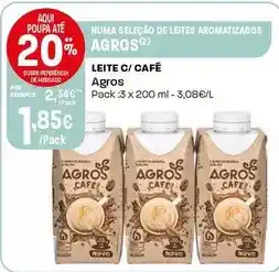 Intermarché Agros - leite c/café promoção