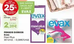 Intermarché Evax - pensos diarios promoção