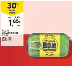 Continente Bom petisco - atum promoção