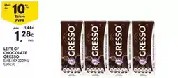 Continente Gresso - leite c/ chocolate promoção