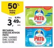 Continente Pato - recarga discos ativos promoção