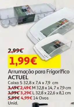 Auchan Arrumação para Frigorífico ACTUEL promoção