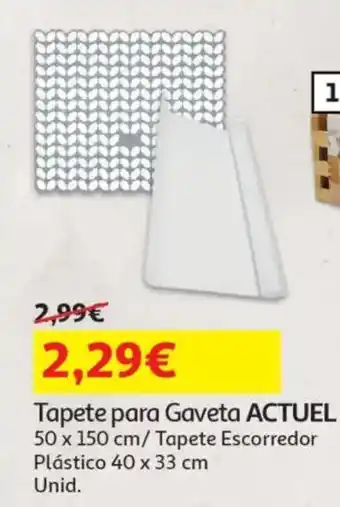 Auchan Tapete para Gaveta ACTUEL promoção