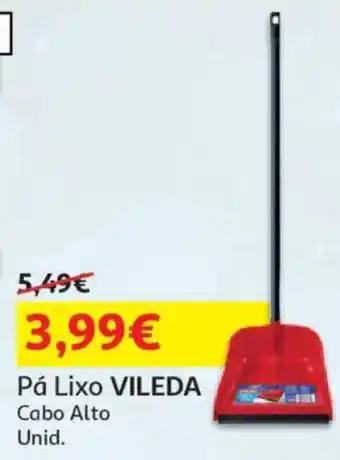 Auchan Pá Lixo VILEDA Cabo Alto Unid. promoção