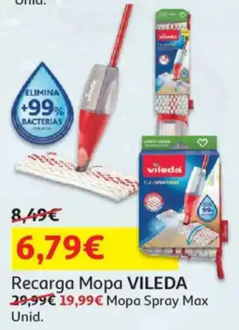 Auchan Recarga Mopa VILEDA promoção