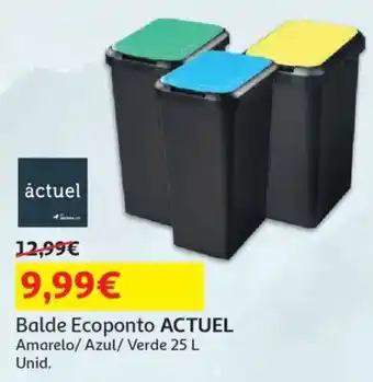 Auchan Balde Ecoponto ACTUEL promoção