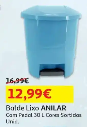 Auchan Balde Lixo ANILAR promoção