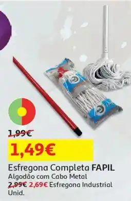 Auchan Esfregona Completa FAPIL promoção