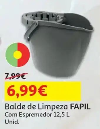 Auchan Balde de Limpeza FAPIL promoção