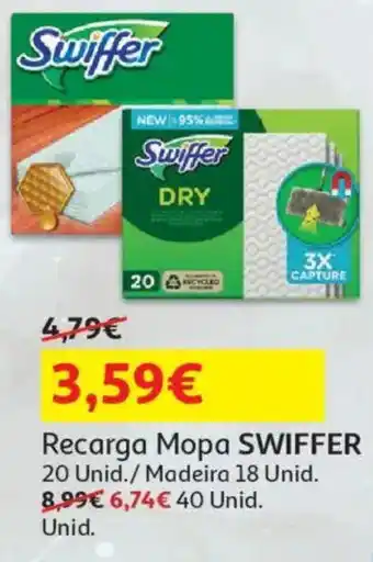 Auchan Recarga Mopa SWIFFER promoção