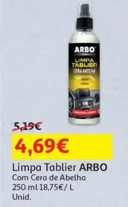 Auchan Limpa Tablier ARBO Com Cera de Abelha promoção