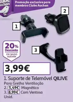 Auchan Suporte de Telemóvel QILIVE promoção