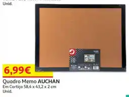 Auchan Quadro Memo AUCHAN promoção